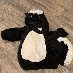 Adorable Skunk Costume for Kids 6-12 months One Piece